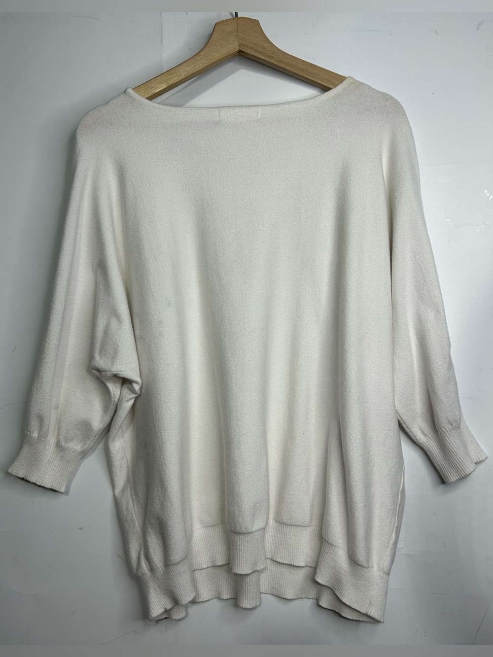 89th + Madison White Sweater Blouse 2X - Picture 2 of 7